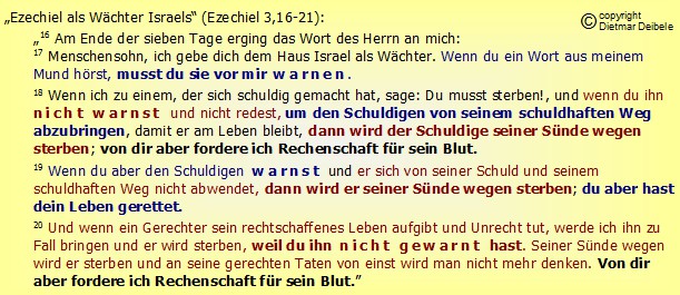 Ezechiel als Wächter Israels (Ezechiel 3,16-21), Kirche, Mobbing